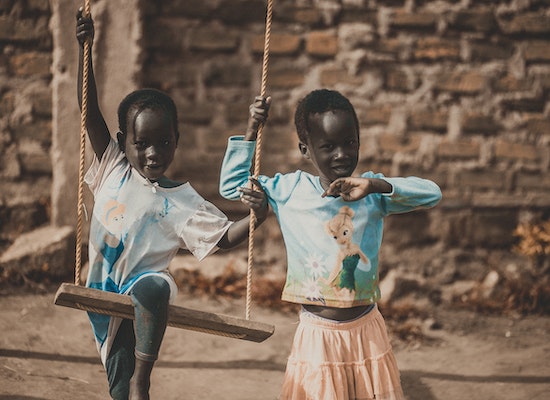 Children learning in classroom